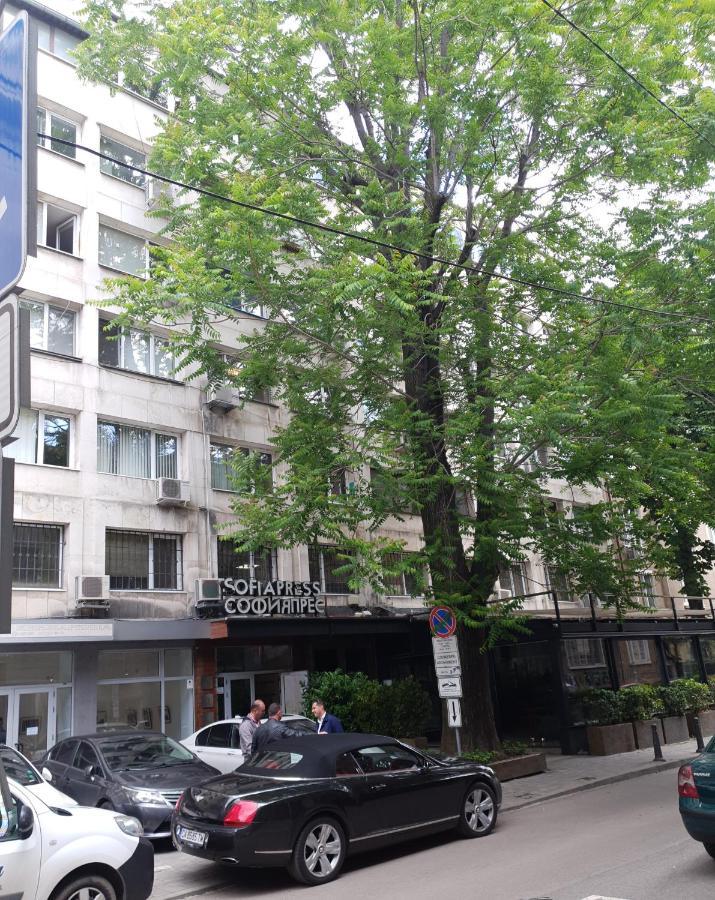 Sunny Studio With A View In Top Center Sofia Bagian luar foto