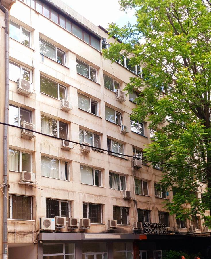 Sunny Studio With A View In Top Center Sofia Bagian luar foto